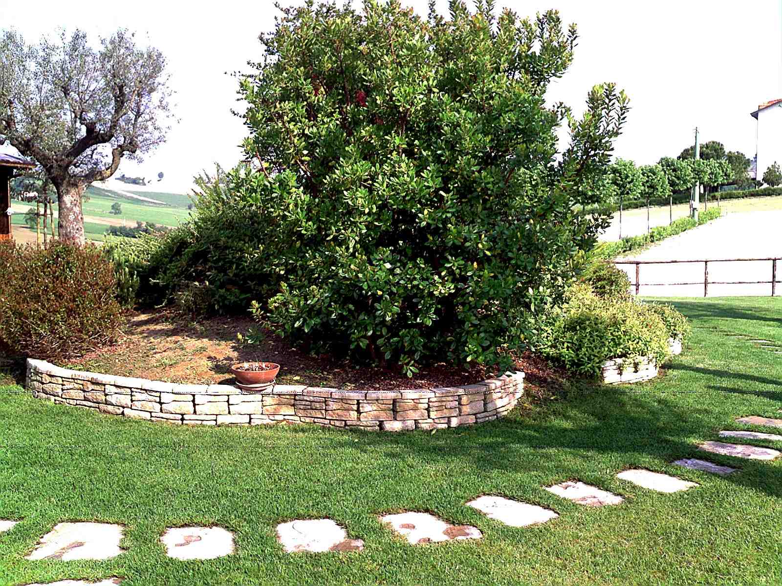 1° esempio di camminamento di Green Garden Pesaro