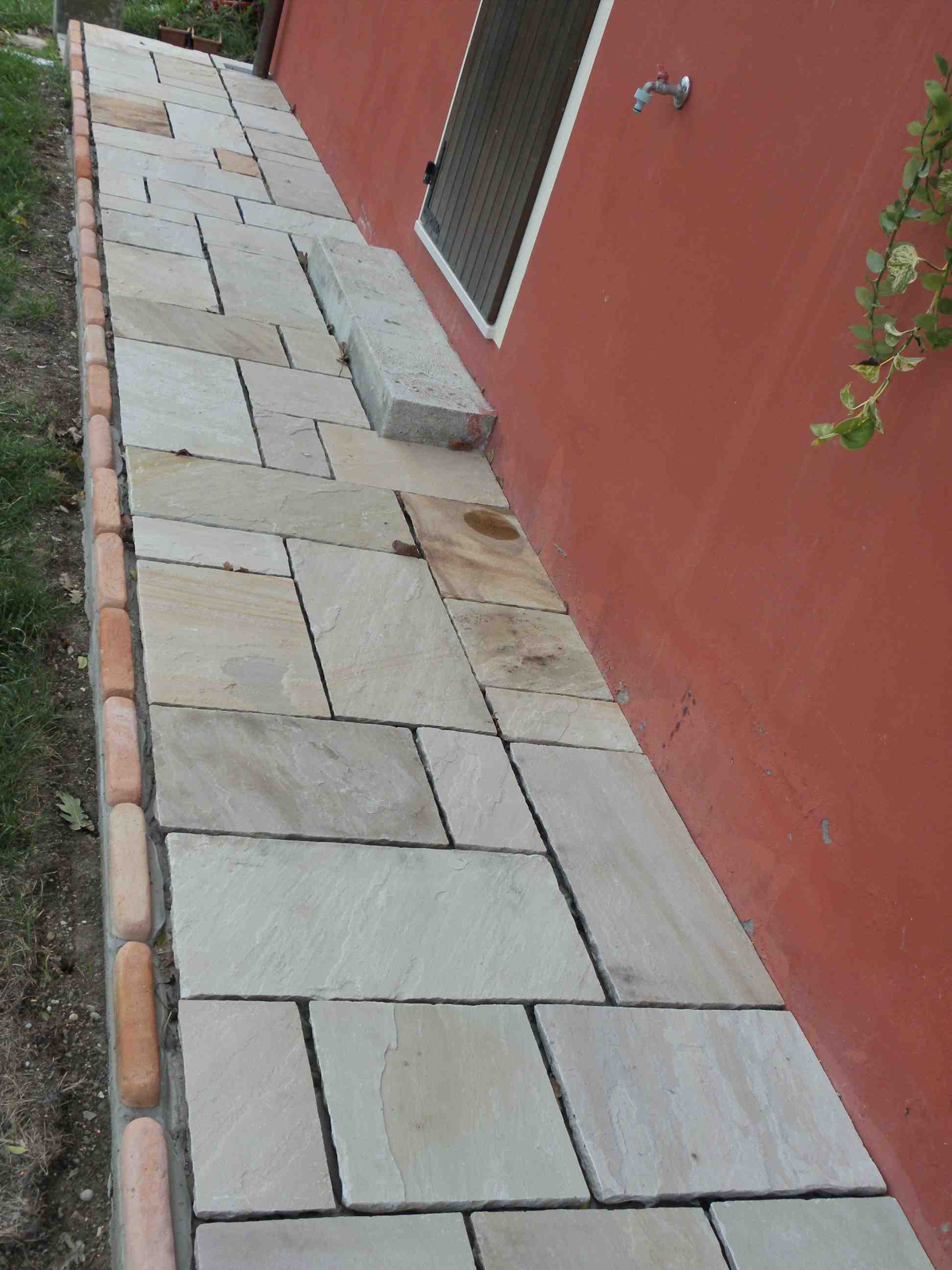5° esempio di camminamento fatto da Green Garden Pesaro