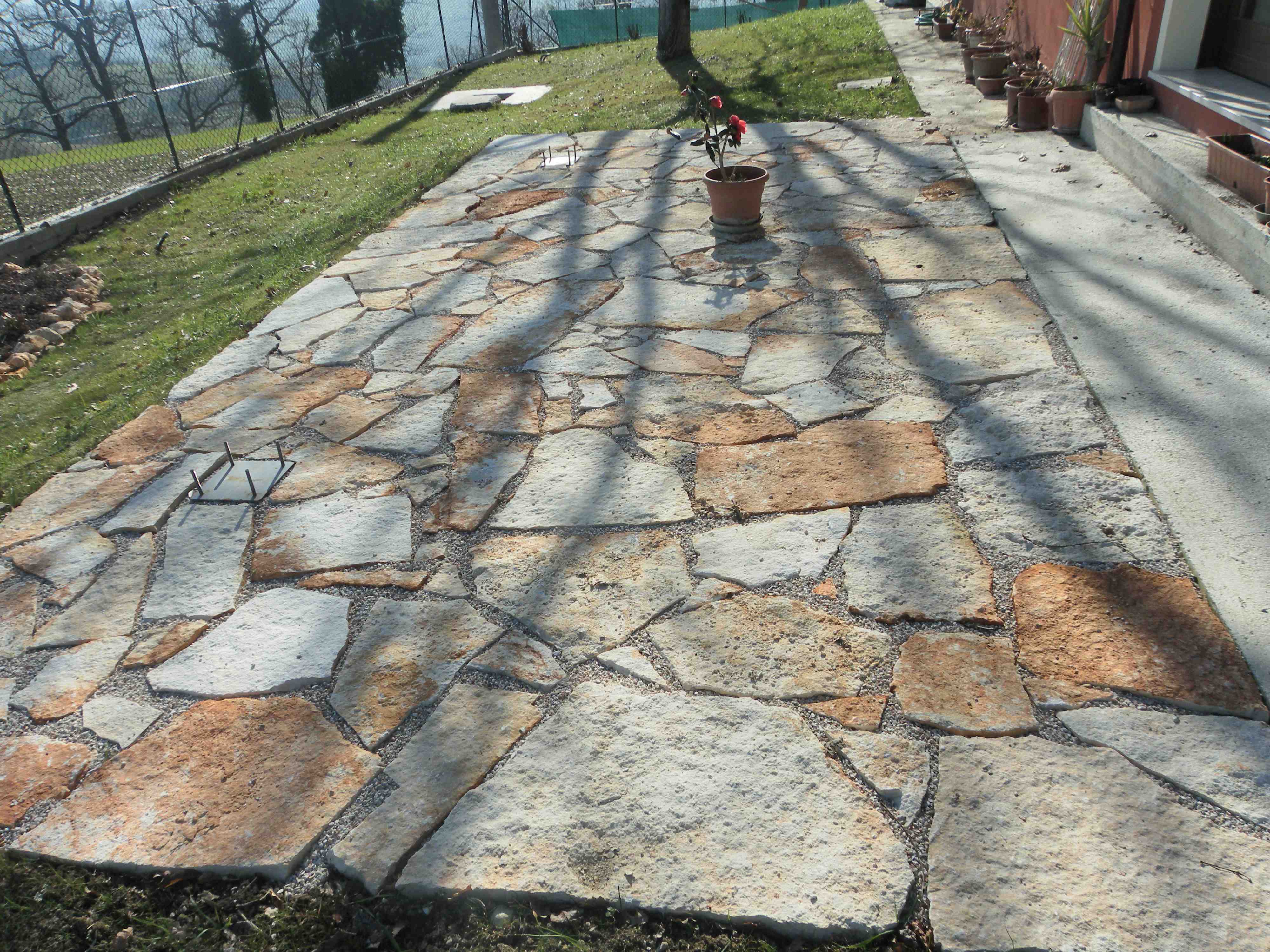 7° esempio di camminamento fatto da Green Garden Pesaro
