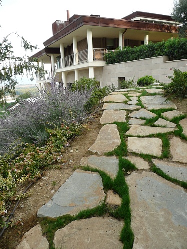 9° esempio di camminamento fatto da Green Garden Pesaro