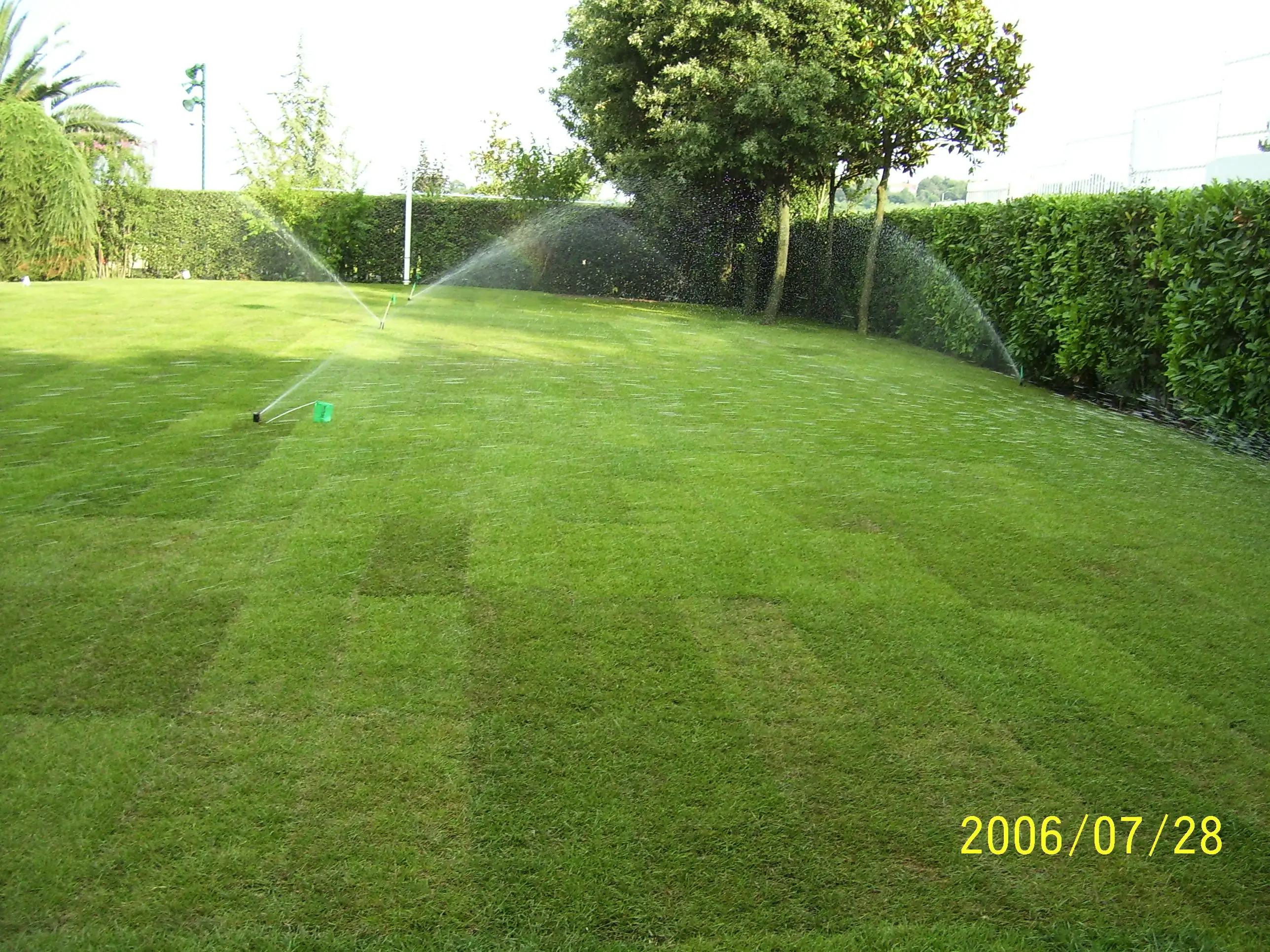 irrigazioni pesaro, prato irrigato da green garden, giardiniere pesaro
