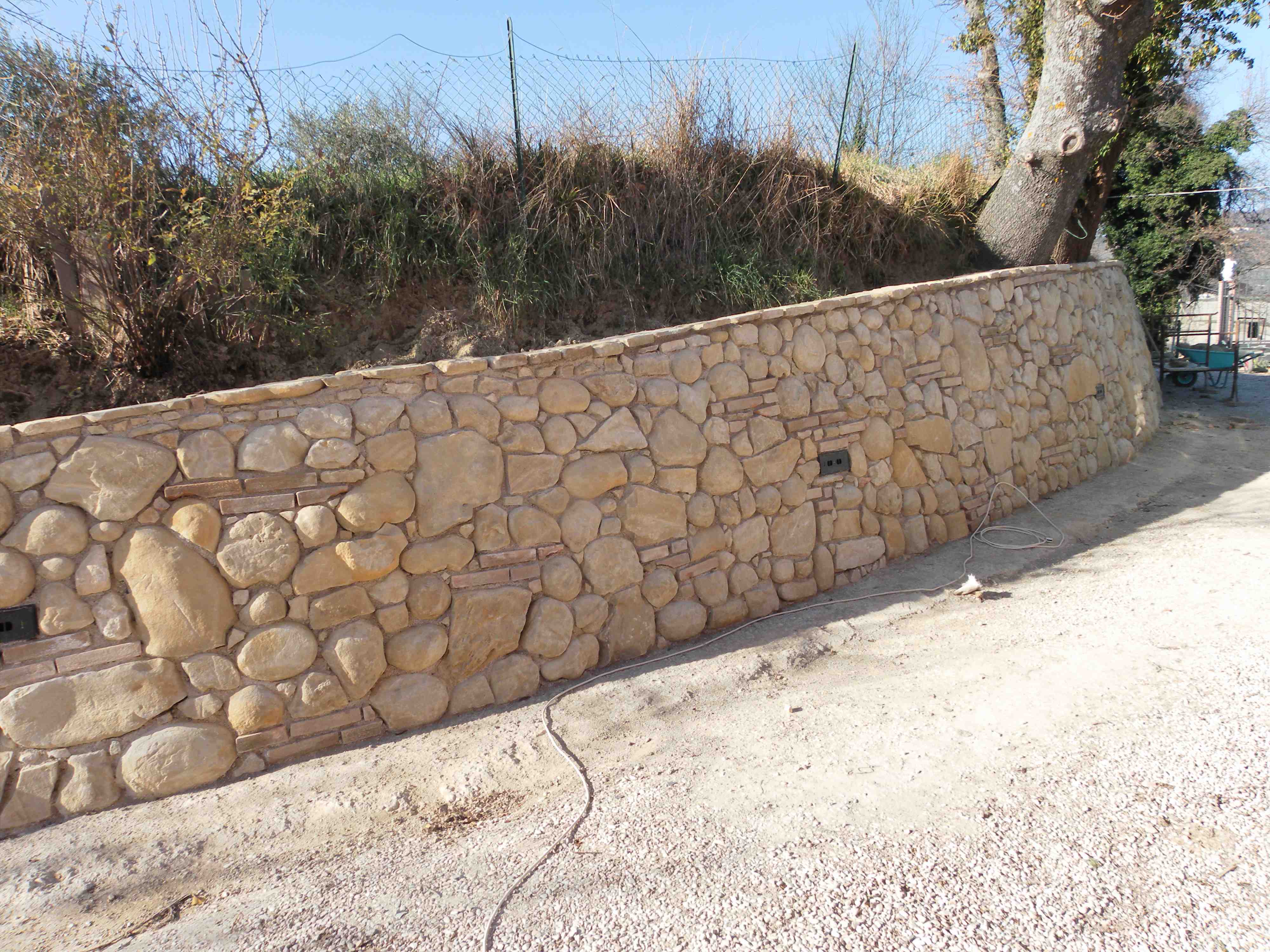 4° esempio di muretto fatto da Green Garden Pesaro